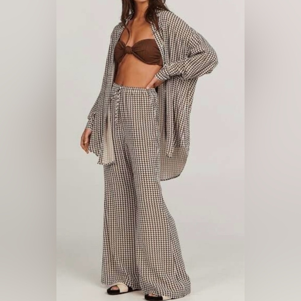 Charlie Holiday Lola Wide Leg Pants - Picture 1 of 12